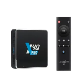 UGOOS X4Q CUBE X4Q PRO X4Q <span class=keywords><strong>PLUS</strong></span> ระบบปฏิบัติการ Android 11 ชิปประมวลผล Amlogic S905X4 ความเร็ว 1000M กล่องทีวีอัจฉริยะ รองรับ BT 5.1 2T2R WiFi 4K AV1 - Product Image 1
