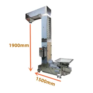 Focus Machinery 2024 Venta caliente 1.8L pequeño cubo elevador aperitivos cubo transportador