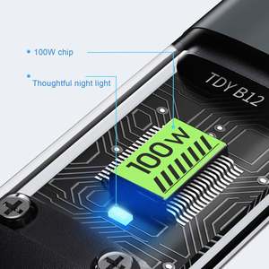 Кабель для зарядки с логотипом, 1,2, <span class=keywords><strong>3</strong></span> в 1, usb-кабель с разъемом type-c на micro для iphone, ночник, быстрый USB-кабель 100 Вт - Product Image 6