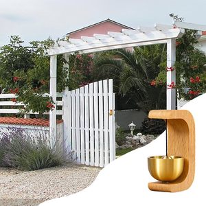 Campana de recordatorio para los comerciantes, fácil de instalar y colgar, y se utiliza para la decoración de madera de tiendas, cafeterías y oficinas - Product Image 6