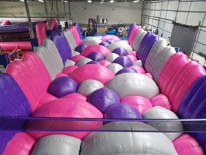 Château gonflable commercial, jeu sportif, parcours d'obstacles Ninja Run gonflable de 5 km pour adultes - Product Image 4