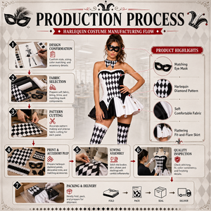 BAIGE <span class=keywords><strong>Drag</strong></span> <span class=keywords><strong>Queen</strong></span> vampiro payaso disfraz Halloween demonio Cosplay Plaid payaso uniforme <span class=keywords><strong>disfraces</strong></span> - Product Image 5