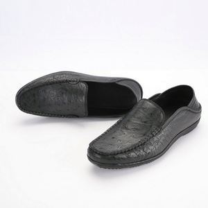 Chaussures en cuir de luxe pour hommes, à bout carré, rehaussantes, pour affaires, en cuir de vachette de haute qualité, faites à la main, décontractées, pour l'automne - Product Image 4