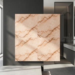 Carreaux de sol en céramique numérique émaillée modernes à quatre grilles 30x30cm, design artistique décoratif d'intérieur - Product Image 3