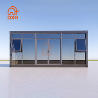 DXH Fabrication Café-restaurant personnalisé Bureau Résidentiel Paquet plat Maisons modulaires Maison préfabriquée en conteneur Prix