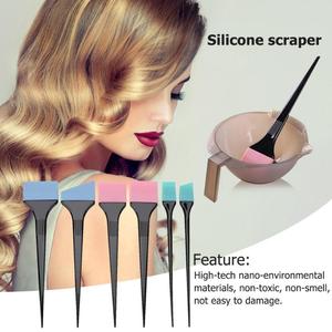 6 spazzole pz/set <span class=keywords><strong>per</strong></span> la tintura dei capelli spatola pettine Kit in Silicone <span class=keywords><strong>per</strong></span> la casa da barbiere accessori <span class=keywords><strong>per</strong></span> il barbiere accessori <span class=keywords><strong>per</strong></span> il <span class=keywords><strong>regalo</strong></span> di natale - Product Image 4