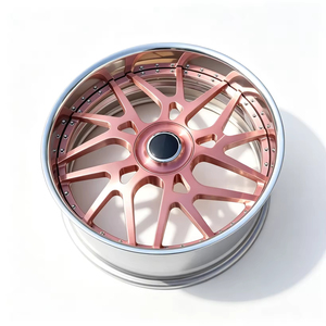 Jantes forgées à profil profond chromées or rose 20 21 22 23 24 26, adaptées aux Chevrolet Impala, Pontiac, <span class=keywords><strong>Oldsmobile</strong></span> et Fuego - Product Image 4