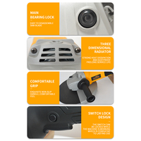 2024 nouvelle meuleuse d'angle professionnelle JUSTER 2000W meuleuse d'angle 230mm