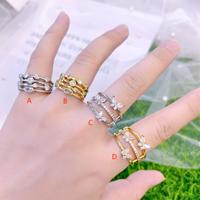 Schmetterling Fingerringe Silber Blank Ring DIY Modeschmuck Accessoires Frauen Fine Jewelry
