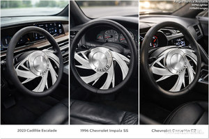 Volante Deportivo JUWA de 15 Pulgadas, Estilo F, Acabado Cromado, Aluminio Forjado, Personalizado <span class=keywords><strong>para</strong></span> Modelos Chevy, GMC, Cadillac, Buick y GM - Product Image 4