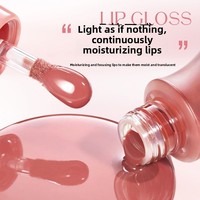 Gloss à lèvres hydratant et repulpant, léger, haute brillance, transparent, pigmenté, longue tenue, vente en gros sur mesure
