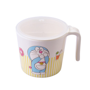 Children's Cartoon Water Cup With Lid 300ml Baby Drinking Cup Sippy Cup Household Tableware Spring 2023 - Product Image 5