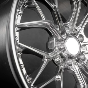Rines de Aleación Forjados de 2 Piezas Pulidos Personalizados R80 de Alta Gama de 17-22 Pulgadas con Ajuste Retorcido para <span class=keywords><strong>BMW</strong></span> M3/<span class=keywords><strong>M4</strong></span>/M5 AMG C63/E63 Audi RS5/RS7 Nuevo - Product Image 4