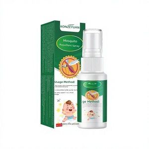 KONZEYUAN Pegatinas y <span class=keywords><strong>Spray</strong></span> Repelente de Mosquitos para Bebés, 6 Meses de Duración, Hecho en China - Product Image 1