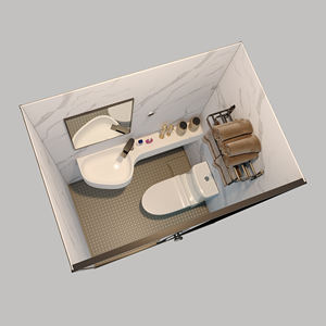 ห้องอาบน้ำกระจกทรงสี่เหลี่ยมผืนผ้า ดีไซน์ทันสมัย คุณภาพพรีเมียม ประหยัดพลังงาน ขนาด 1.3*1.0 เมตร กระจกนิรภัย พร้อมกรอบอลูมิเนียมอัลลอย - Product Image 3