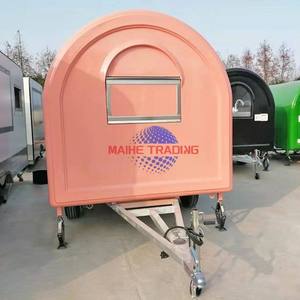Remolque de Comida Plegable de Estilo Nuevo Estándar Estadounidense con Baño y Exhibición de Ropa, Camiones de Comida Móviles - Product Image 3