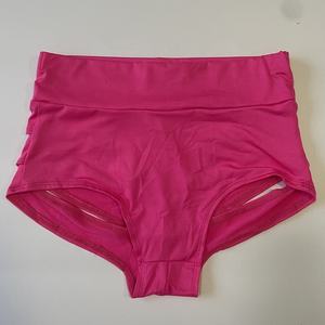 Спортивные шорты с высокой талией и дышащими разрезами оптом - Product Image 4