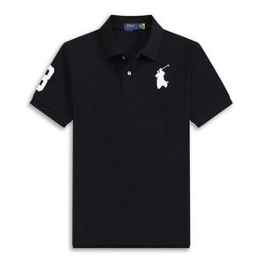 Polo de golf à manches courtes pour homme, tailles S-2XL, en coton 100% haut de gamme, personnalisable avec logo brodé, idéal pour la vente en gros - Product Image 1