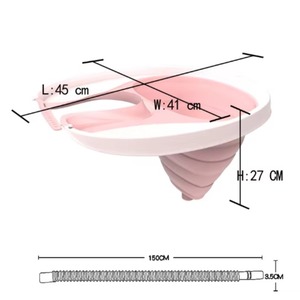 Factory <b>Portable</b> Plastic Inflatable Rinse shampoo Basin For Salon Washing Cutting Hair At Home In <b>Bed</b> - Product Image 6