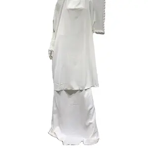 Ramadan Eid Prayer Garment Muslim Dress Hooded Abaya Jilbab Hijab Long Khimar Abayas for Women Dubai Islam Niqab Djellaba Burka