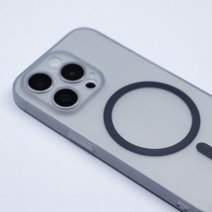 Funda para iPhone 16/15 Pro, transparente mate, ultrafina, con tacto de piel, magnética, de cobertura total y anticaídas. - Product Image 5