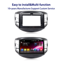 Meihua ABS multimédia Android autoradio stéréo panneau de tableau de bord 2016-2018 BYD SONG accessoire intérieur