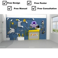 Jeux interactifs muraux scientifiques, équipement de salle de thérapie sensorielle, panneau de jeu pédiatrique pour hôpital, certifié CE pour intérieur