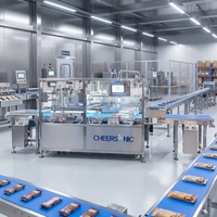 Machine de découpe ultrasonique à faible consommation d'énergie CHEERSONIC UFM8101, ligne de production de barres protéinées, de barres aux flocons d'avoine, de barres au fromage et de barres granola