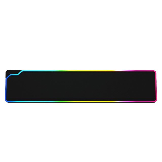 Wired RGB Luminous Game Mouse Pad Large Size Hand Pad with Extended Function Pad
