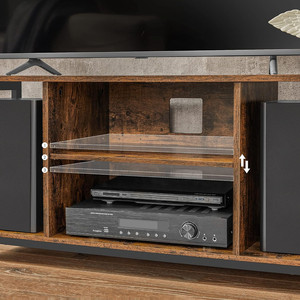 Supporto <span class=keywords><strong>TV</strong></span> per <span class=keywords><strong>TV</strong></span> fino a <span class=keywords><strong>60</strong></span> <span class=keywords><strong>pollici</strong></span> con scaffali aperti Console <span class=keywords><strong>TV</strong></span> moderna per soggiorno sala intrattenimento - Product Image 5
