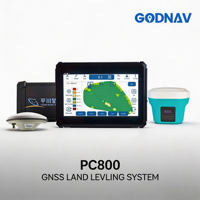 Traktor Perata Tanah PC800 yang Tangguh dengan Teknologi GNSS RTK, Sinkronisasi Multi Mesin yang Lancar, Perataan Lahan Pertanian, Layar LCD 10-inci, Android