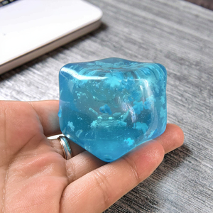 3/4.5/5.5CM Square-shaped Mellow Chill Sensory Squishy Fidget Toy Stress <b>Balls</b> Anxiety Relief Ice Cube Snowflakes <b>Squeeze</b> Toys - Product Image 2