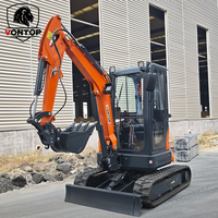 Mini-excavatrice 3 tonnes avec moteur EPA, livraison gratuite, mini-excavatrice agricole, prix des mini-excavatrices 3 tonnes, mini-excavatrice sur chenilles à vendre