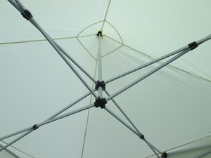Tente Pop-Up 10x10 avec Arceaux Droits, 4 Parois Latérales, Structure Métallique Robuste Commerciale, Protection UPF 50+, Imperméable Toutes Météo, Idéale pour le Sport - Product Image 6