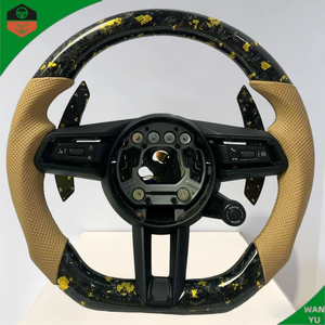 Volant personnalisé avec bouton <span class=keywords><strong>SC</strong></span> pour Panamera Cayenne Macan 718 <span class=keywords><strong>911</strong></span> 918 997 991 Boxster Cayman - Product Image 2