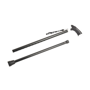 Bâton de marche télescopique réglable avec embout en caoutchouc, hauteur ajustable pour personnes âgées, support de randonnée, canne simple - Product Image 5