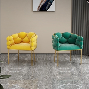เก้าอี้แต่งตัวสำหรับโต๊ะเครื่องแป้งเก้าอี้โซฟาสไตล์โมเดิร์นจากจีน - Product Image 4