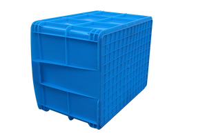 NEXARA штабелируемые сверхпрочные XS500-320 пластиковые логистические коробки, прочный ящик с прикрепленной крышкой - Product Image 4