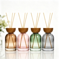Vente en gros de flacons en verre transparent pour aromathérapie de 100 ml, 150 ml, 200 ml, sans fuite