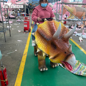 किडी सवारी मनोरंजन एनिमेट्रोनिक चलने डायनासोर की सवारी - Product Image 3