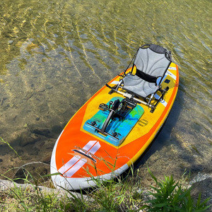 Tabla de paddle surf inflable Kingskbaet de 10 pies con tecnología Drop Stitch, portátil, para deportes acuáticos en lagos y ríos, unisex. - Product Image 3