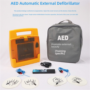 Perangkat simulasi PVC maneken pelatih <span class=keywords><strong>AED</strong></span> Defibrillator eksternal otomatis untuk latihan <span class=keywords><strong>CPR</strong></span> tanpa tegangan tinggi sains medis - Product Image 2