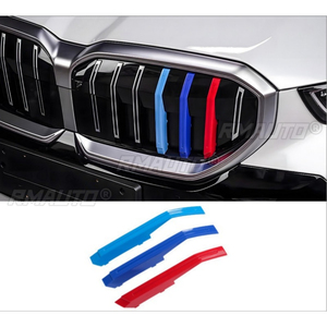 Pour BMW Série 5 i5 2024-2025 : Bandes décoratives de calandre de pare-chocs, garnitures de carrosserie, kit de garnitures de calandre avant, pièces extérieures - Product Image 2