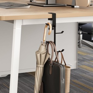 Gancio appendiborsa <span class=keywords><strong>da</strong></span> scuola personalizzato all'ingrosso, gancio <span class=keywords><strong>da</strong></span> <span class=keywords><strong>tavolo</strong></span> a forma speciale, gancio portaoggetti <span class=keywords><strong>da</strong></span> ufficio senza foratura, gancio <span class=keywords><strong>da</strong></span> parete in ferro senza chiodi - Product Image 4