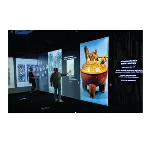 Multi Sensor Large Screen Interactive Projection 3D Interactive Wall/Floor Projection Immersive Projection