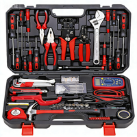 Electronics Electrical Tools Set 63-Piece Household Tool Multimeter Tester 1-Year Warranty Battery-Powered Carbon Steel OEM