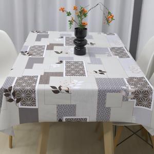 Boen hoa Khăn trải bàn không thấm nước <span class=keywords><strong>PVC</strong></span> Khăn trải bàn trong CuộN Chất lượng cao Khăn trải bàn bằng nhựa cho nhà hàng - Product Image 2