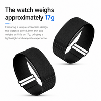 Bracelet Connecté Suivi d'Activité Étanche IP68 Compteur de Pas Bracelet Sportif en Nylon Cycle Menstruel IA Santé du Sommeil