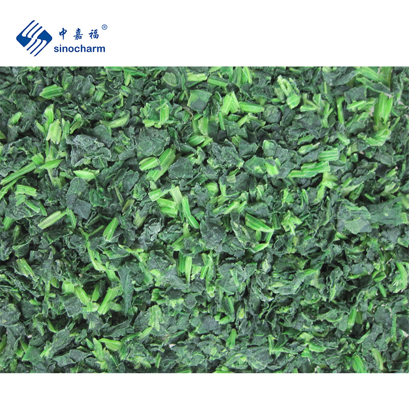 Sinocharm BRC a New Crop Delicious Convenient IQF Vegetable Frozen Chopped Spinach Frozen Vegetables