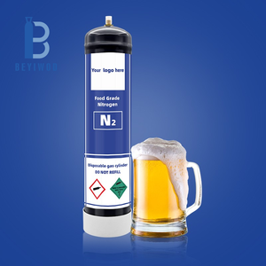 Cilindro de Gas <span class=keywords><strong>Helio</strong></span> Desechable BEYIWOD, Cilindro de Gas AR CO2 N2 HE para Fiestas, Soldadura y <span class=keywords><strong>Cerveza</strong></span> - Product Image 4